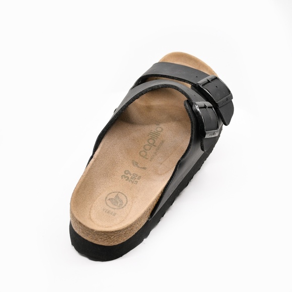 PAPILLIO® by BIRKENSTOCK® Arizona Flex Platform Birko-Flor in Black Size EU 39 - Picture 3 of 13